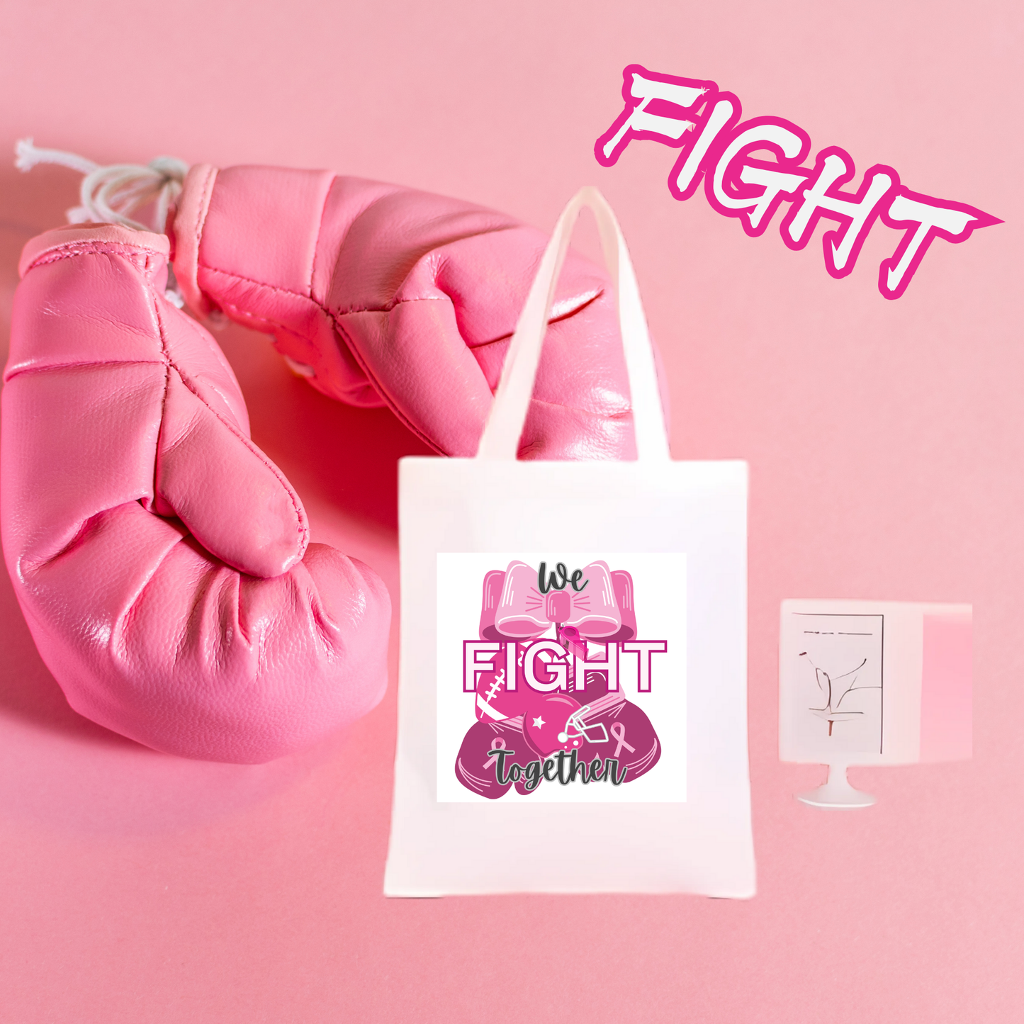 Breast Cancer Awareness Tote Bag