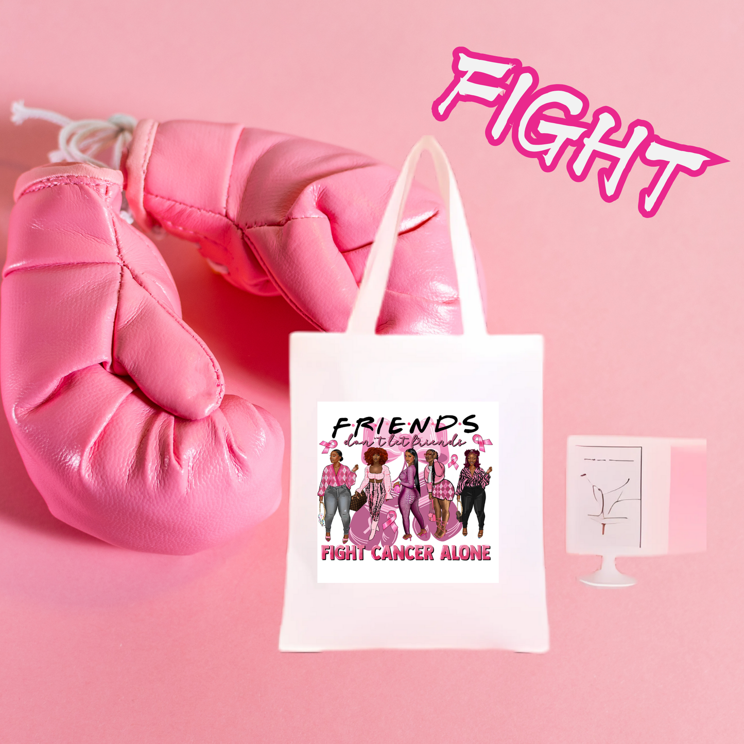 Breast Cancer Awareness Tote Bag