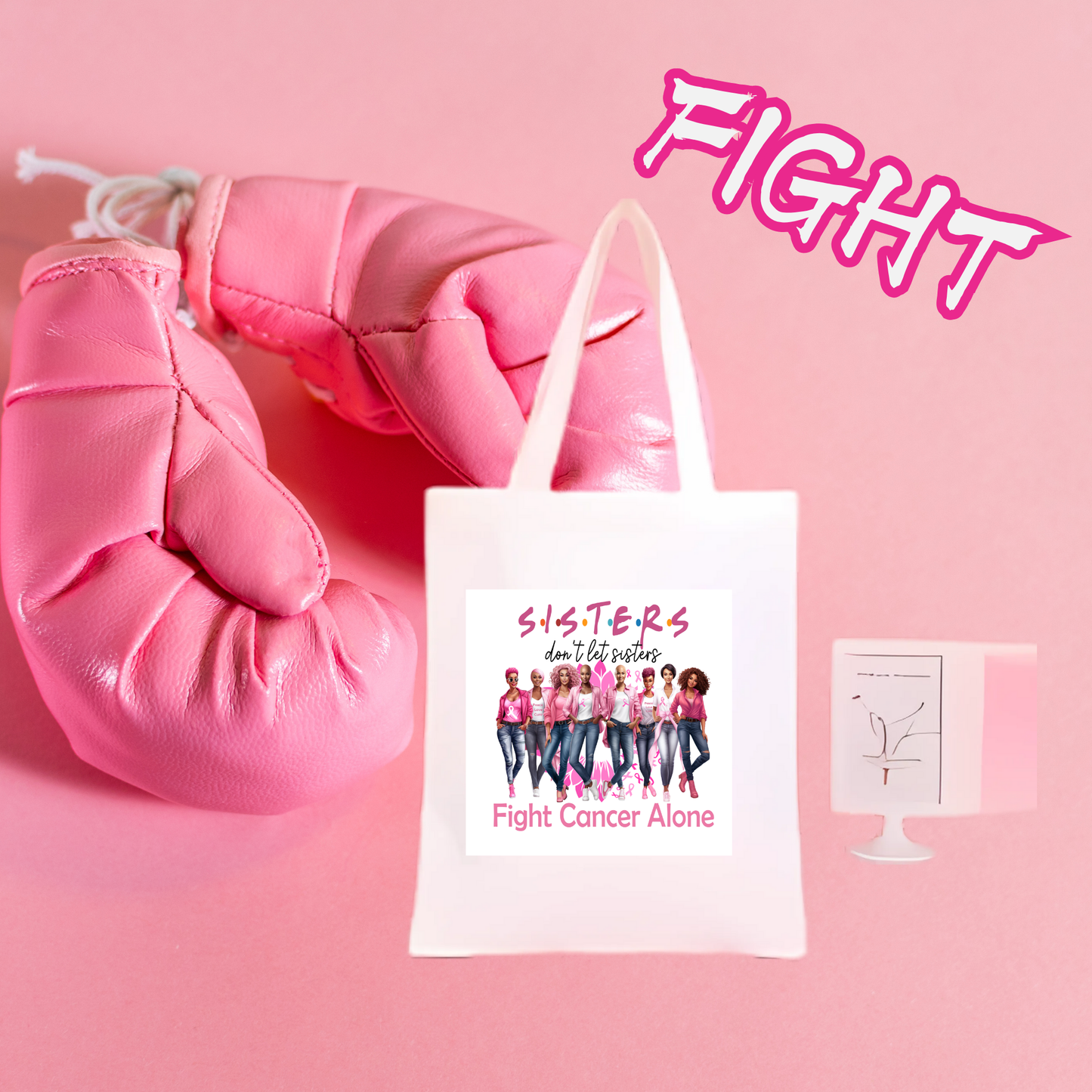 Breast Cancer Awareness Tote Bag
