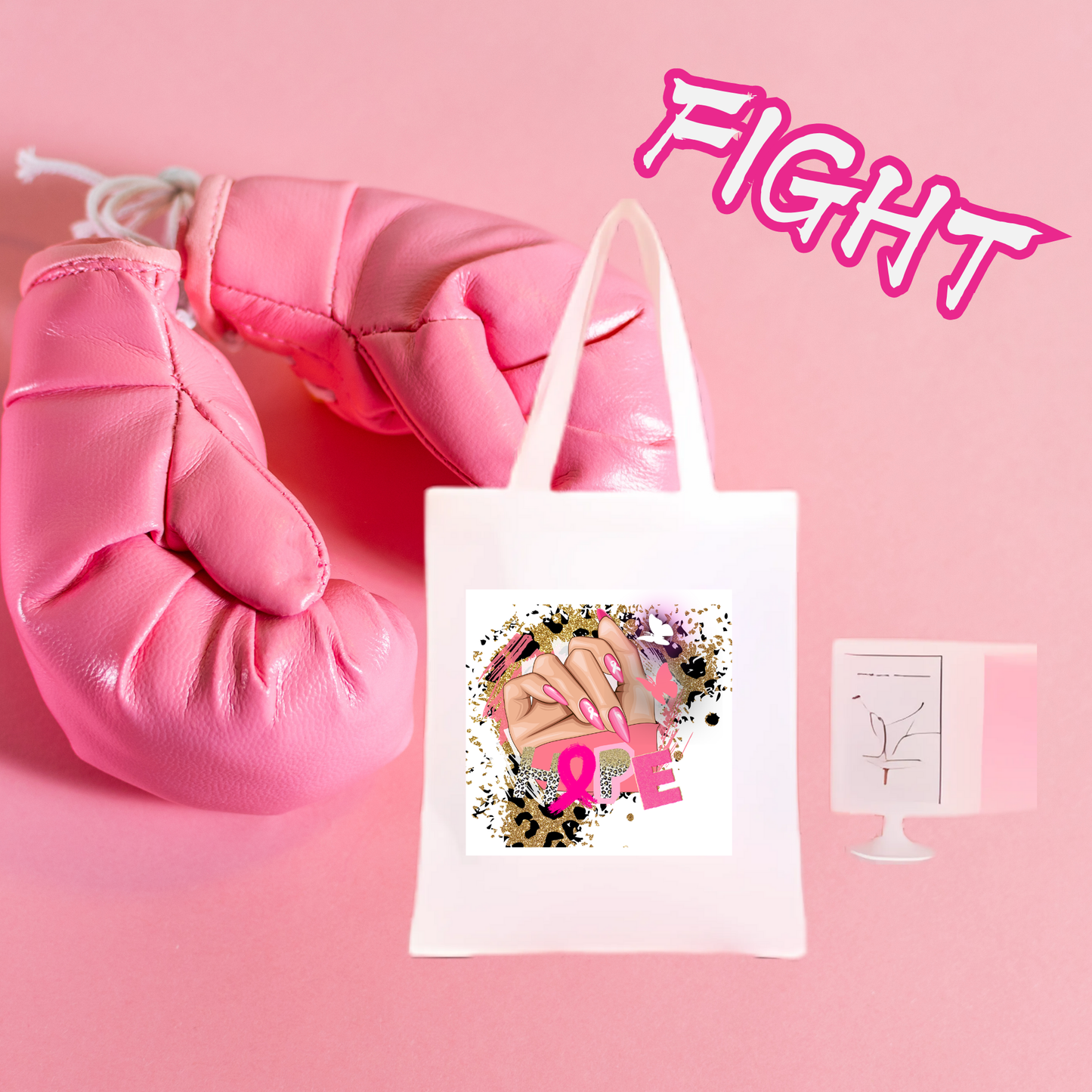 Breast Cancer Awareness Tote Bag