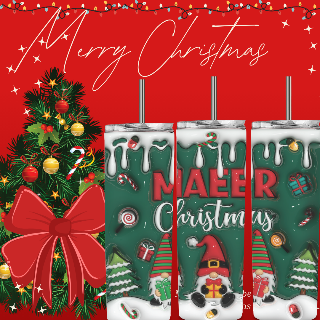 Christmas tumbler