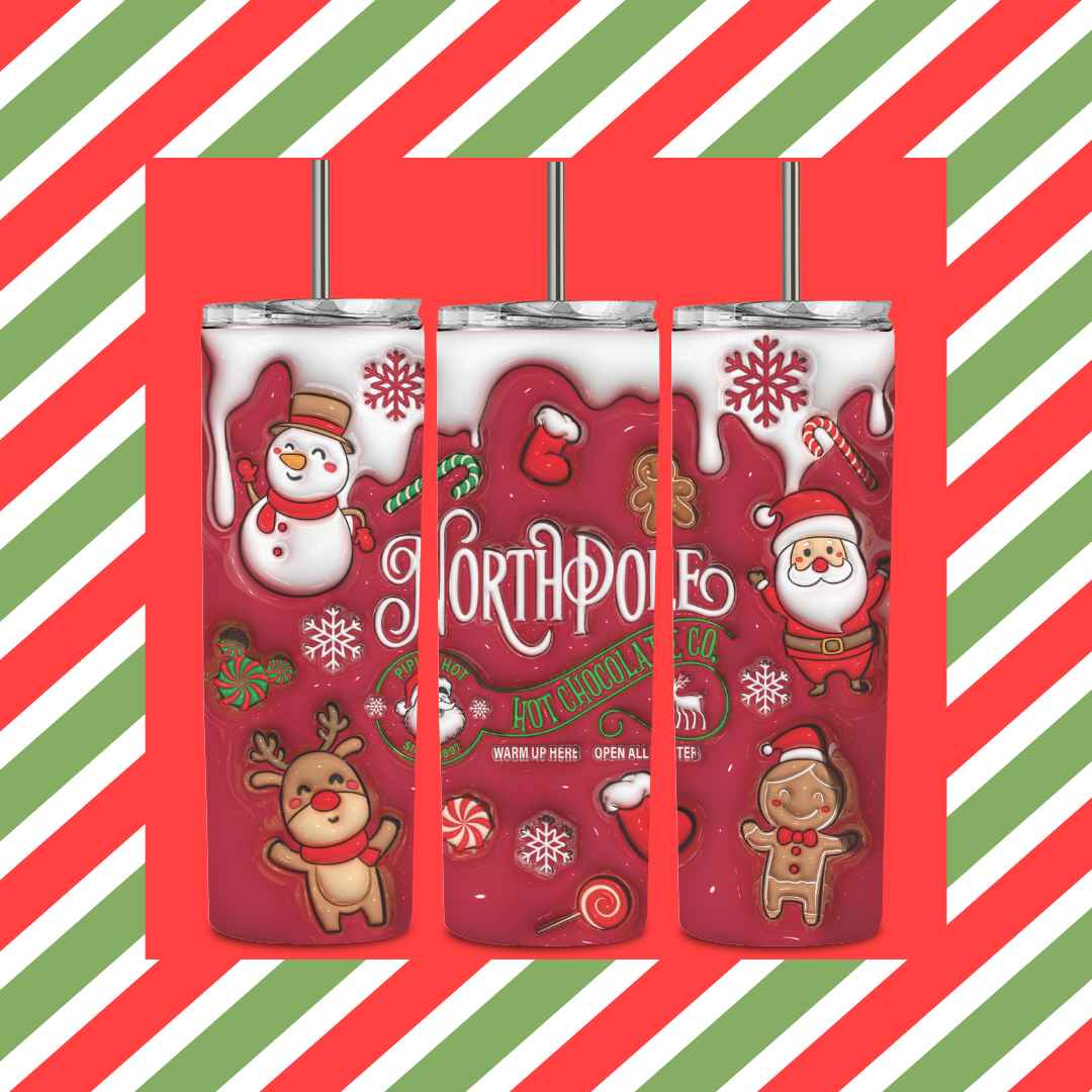 Christmas tumbler