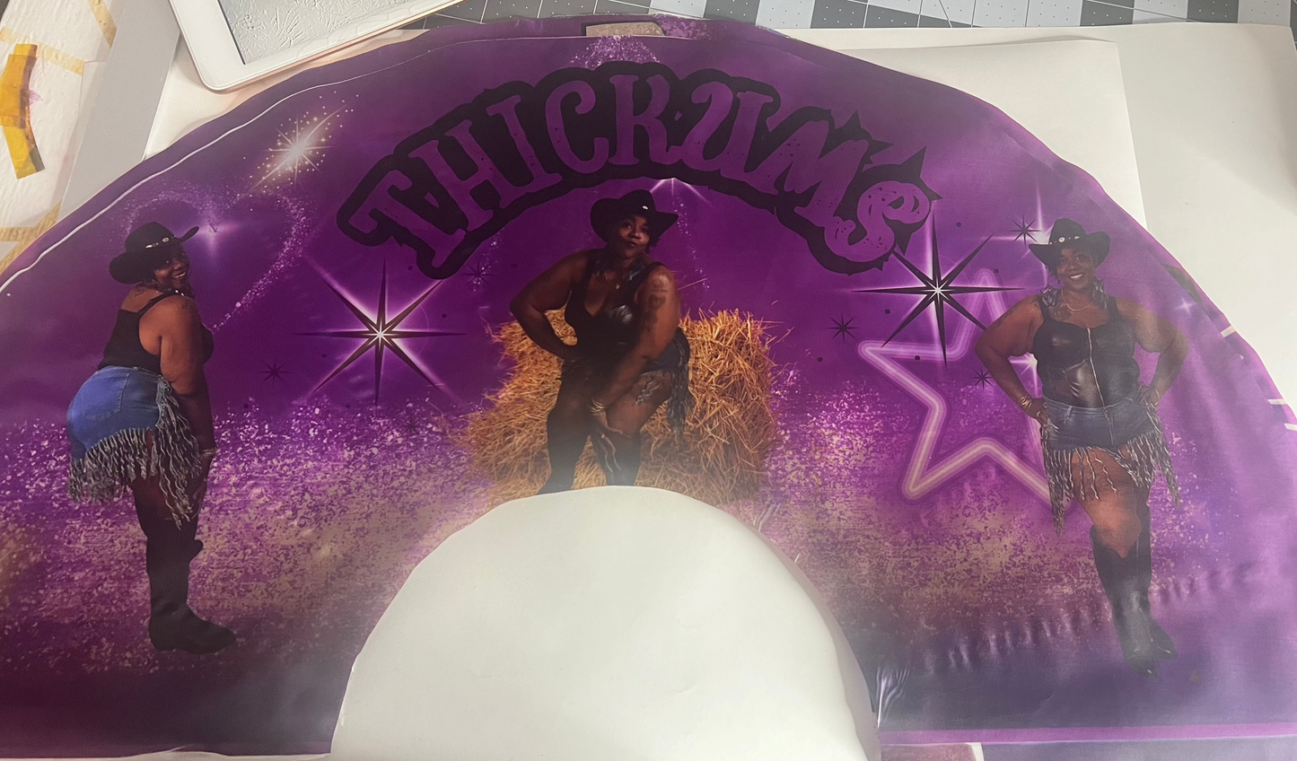 Custom Personalized Hand Fan ✨🔥