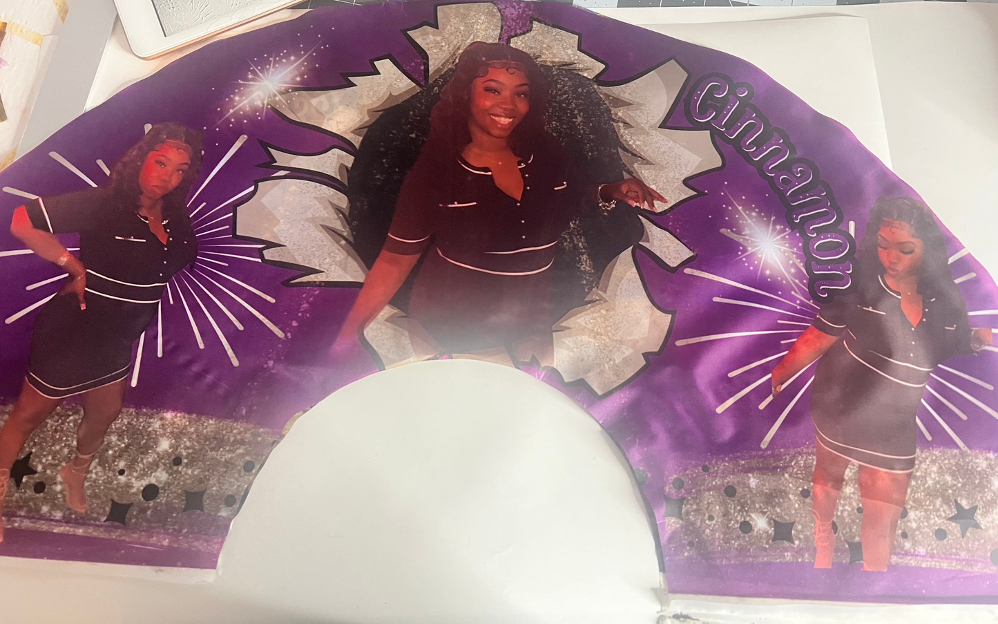 Custom Personalized Hand Fan ✨🔥