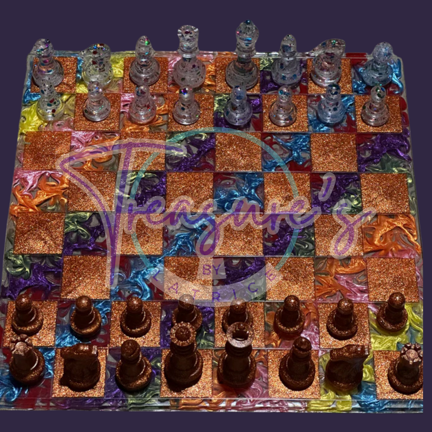 Custom Resin Chess Set