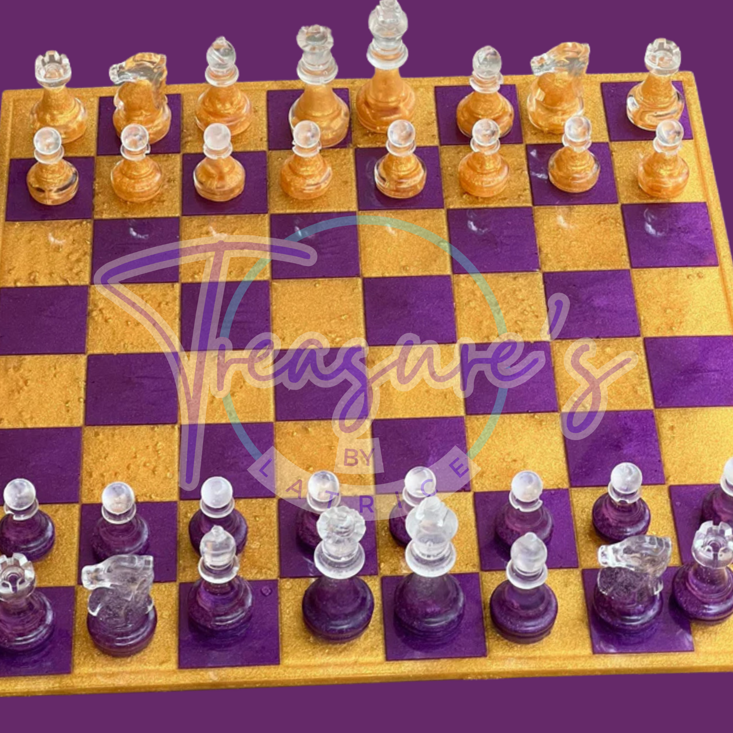 Custom Resin Chess Set