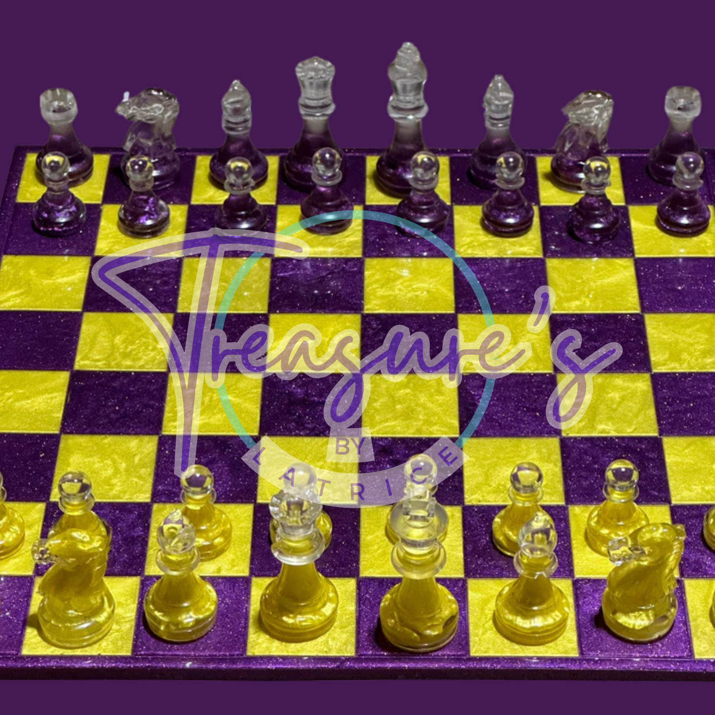 Custom Resin Chess Set