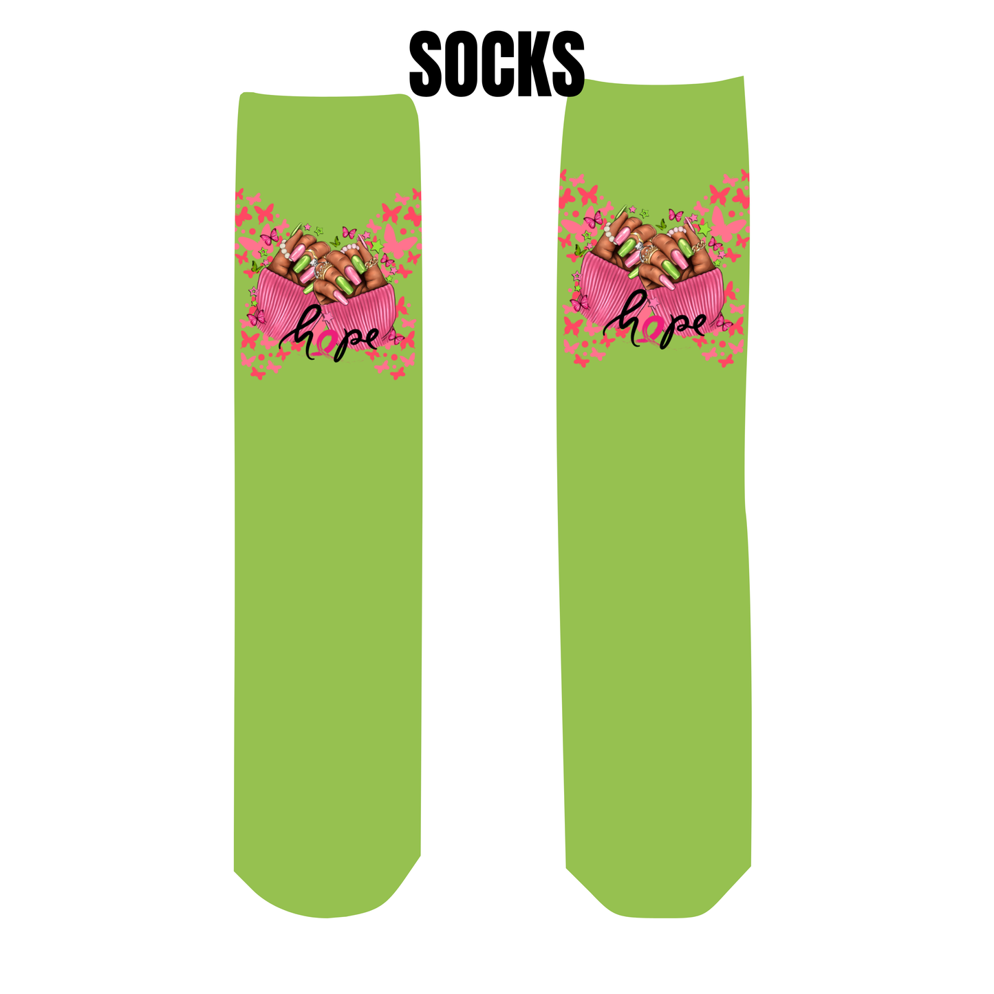 Breast Cancer Awareness Socks