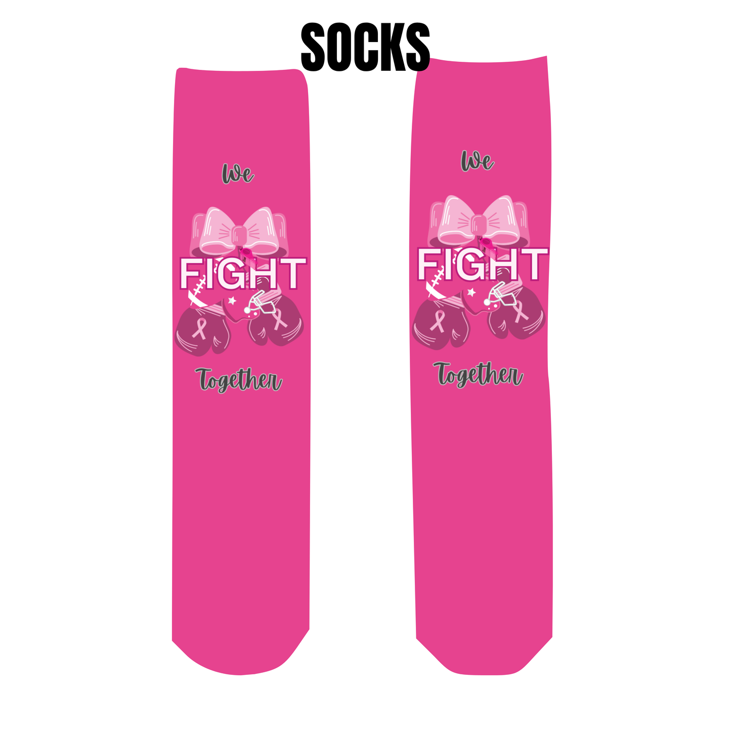 Breast Cancer Awareness Socks