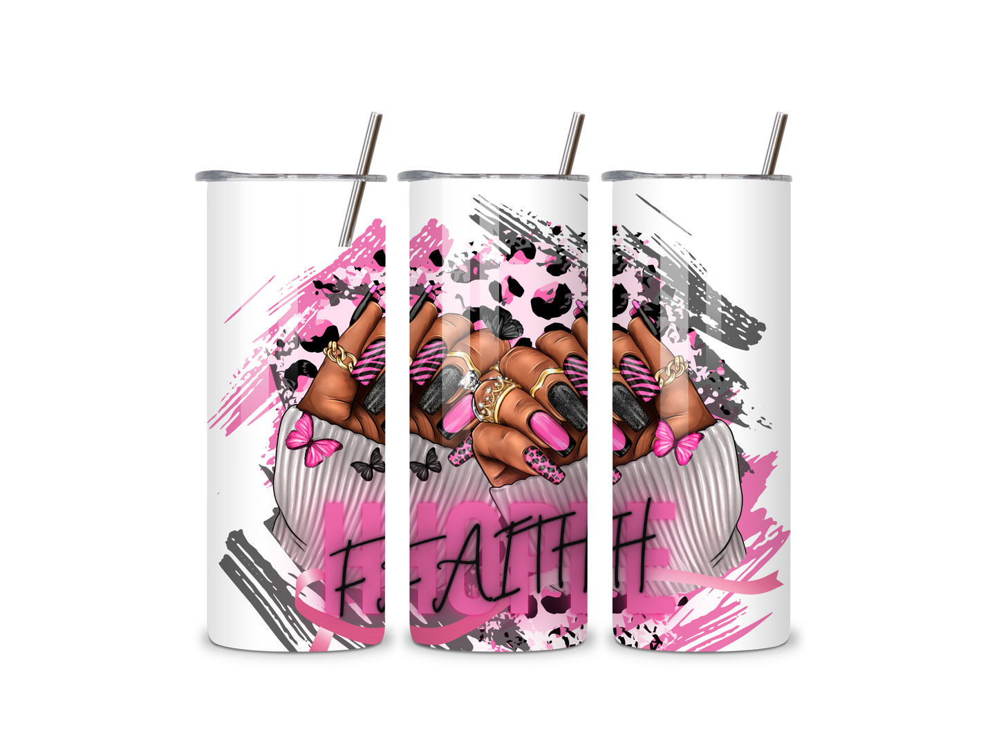 Breast Cancer Awareness 20 oz Tumbler