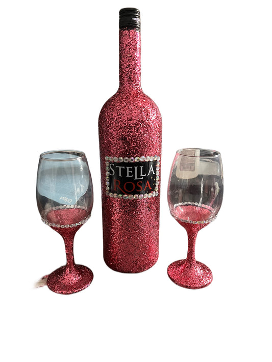 Assorted Custom Wine glass with Flute