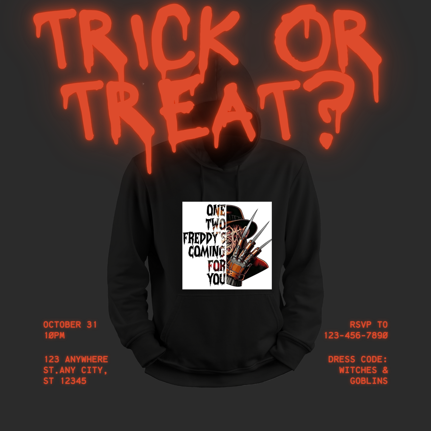 Freddy's Nightmare Hoodie/ sweat shirt