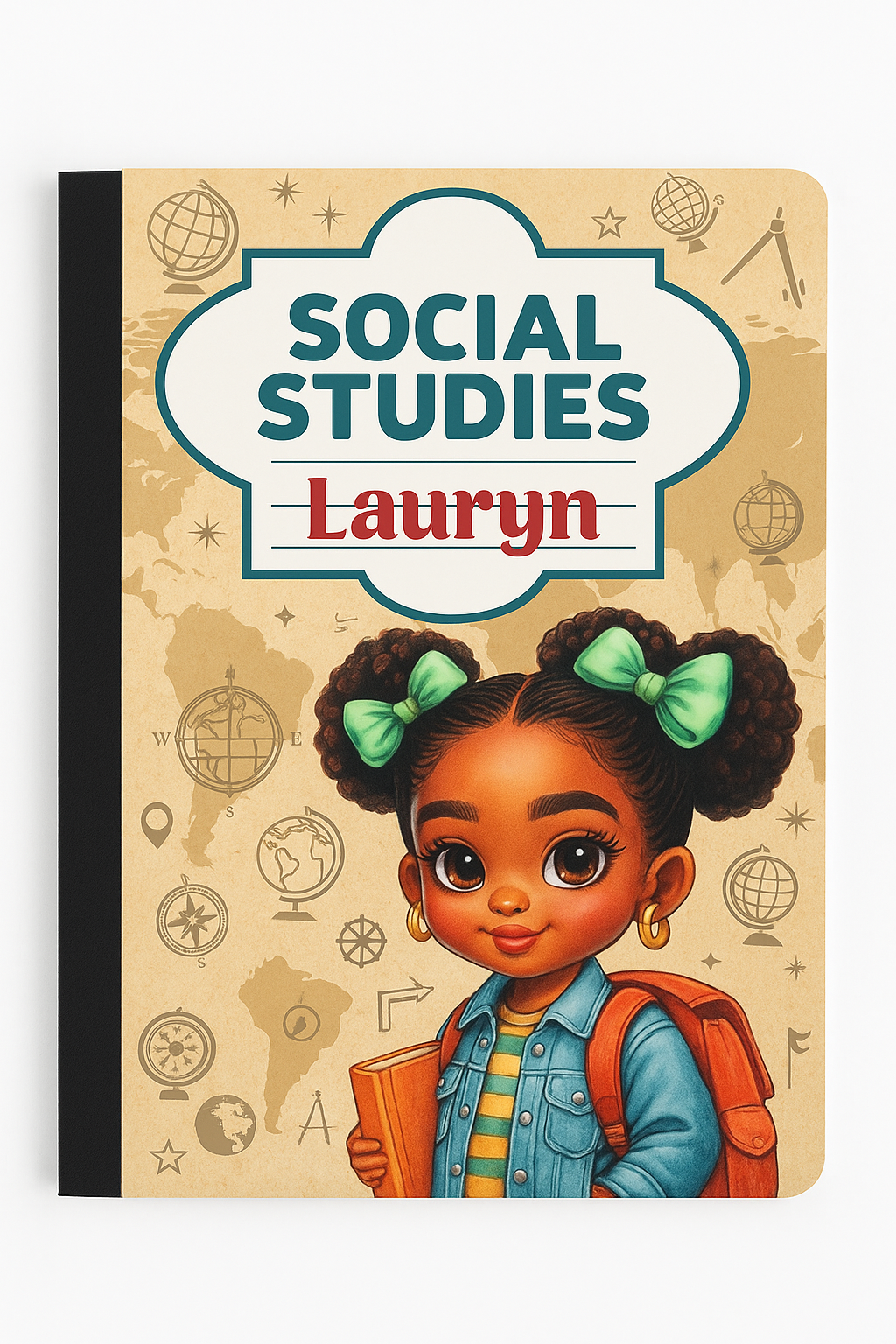 Personalized Back-to-School Composition Notebook Set (Set of 4)