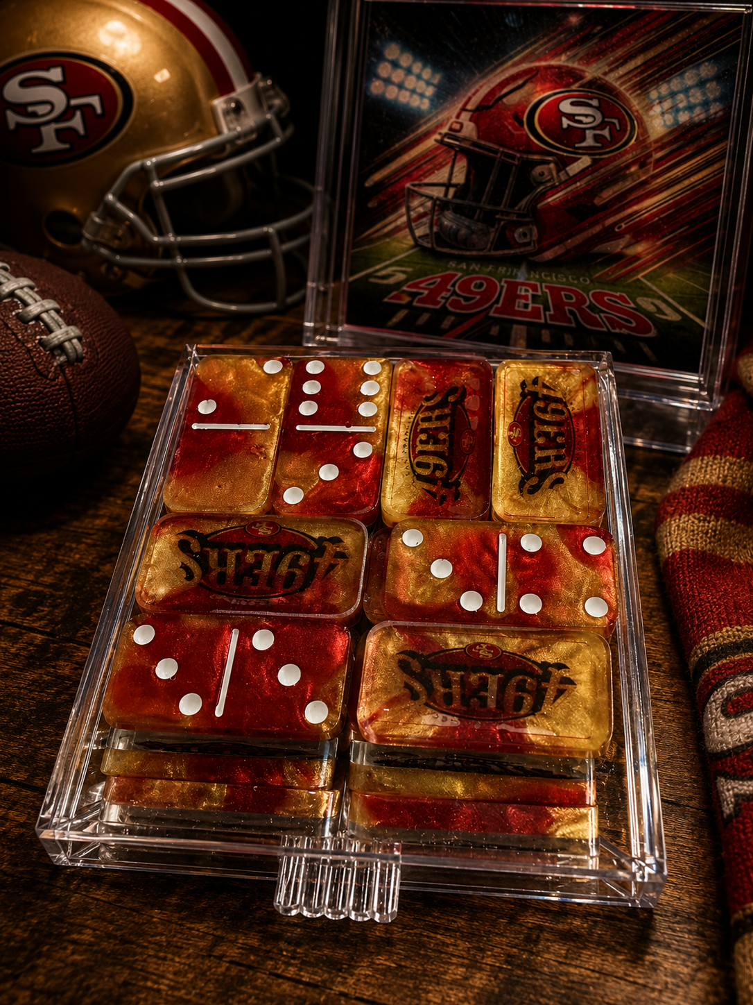 🎲 Personalized Dominoes Set