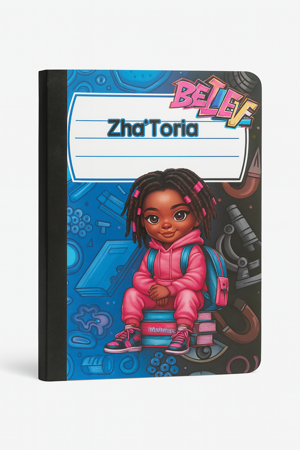 Personalized Back-to-School Composition Notebook Set (Set of 4)