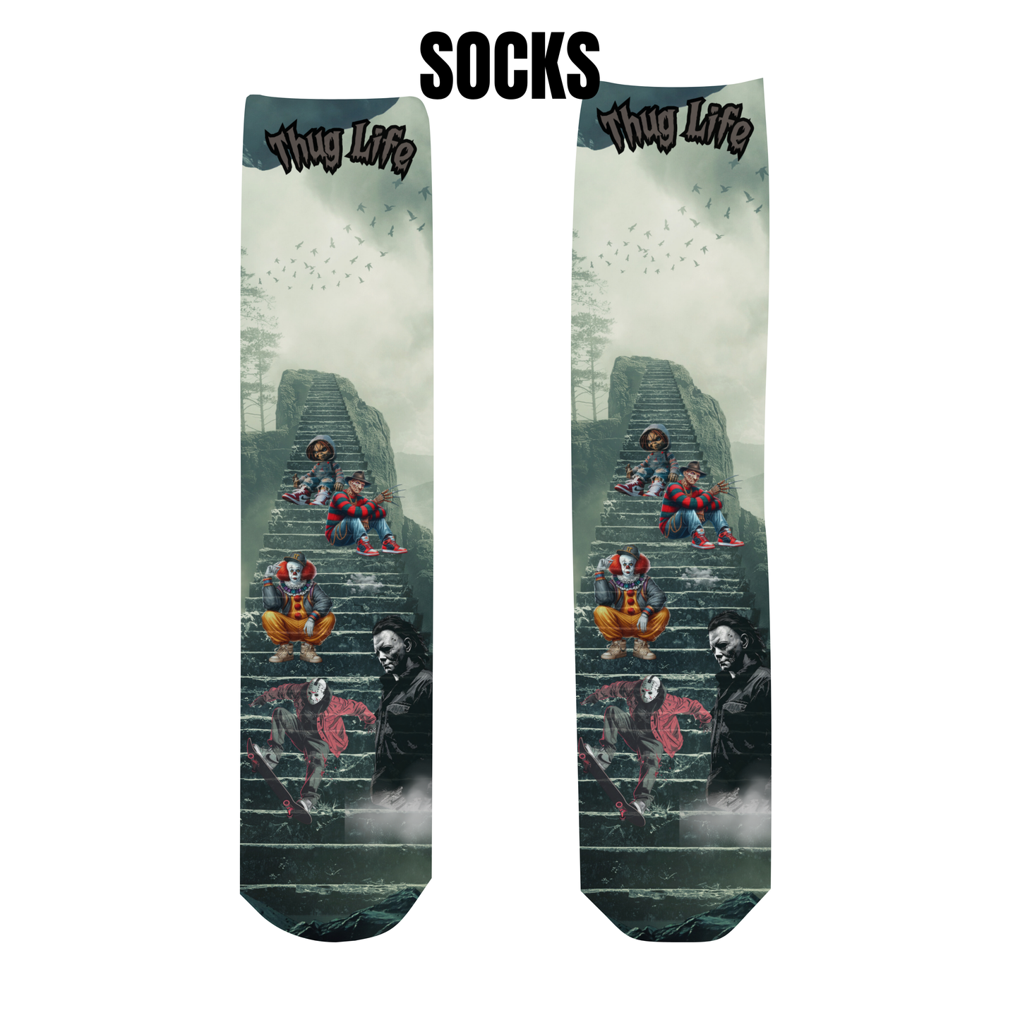 Halloween Custom Socks