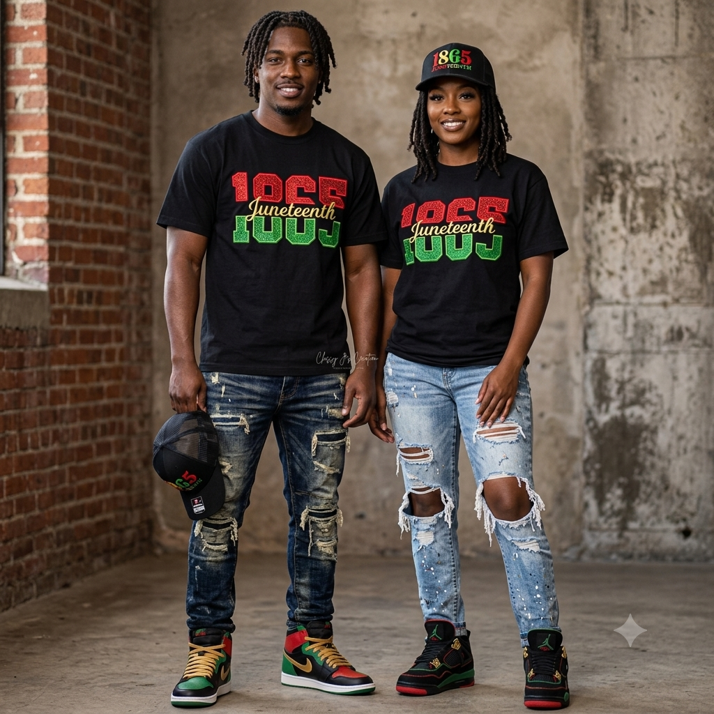 ✨ Juneteenth – Apparel & Embroidery ✨